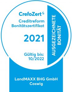 CrefoZert 2021 für LandMAXX